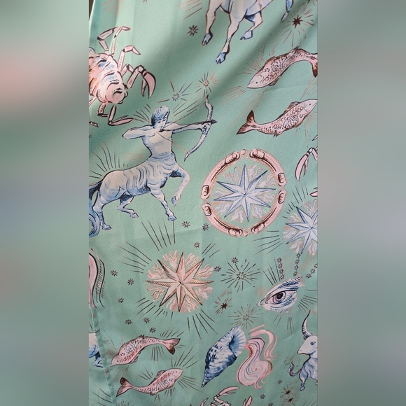 NWT Zara Limited Edition Zodiac Printed Dress - Picture 10 of 11